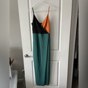 Fall/Winter color blocked cocktail dress size 6